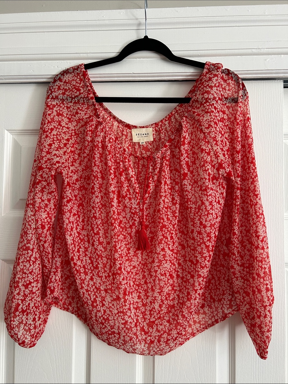 Sezane Alena Blouse- Sz 40